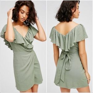 Free People Sage Green Bali dress.